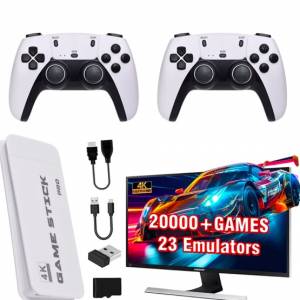 M15 Plus (128GB) HDMI Game Stick - Advanced Retro Game Stick Pro, 20,000+ Games