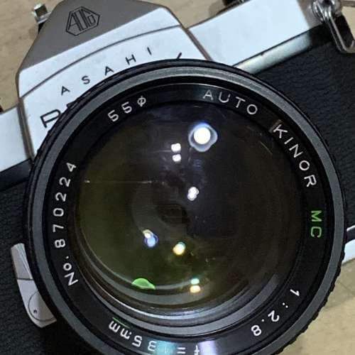 pentax Spotmatic Sp +135mm 2.8 Macro鏡頭連原廠70-150mm鏡片清冇霉花