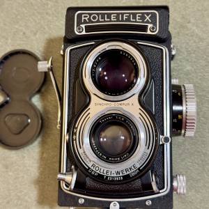 Rolleiflex T Tessar 75mm F3.5 後期 K8 T3 型 約95% 新