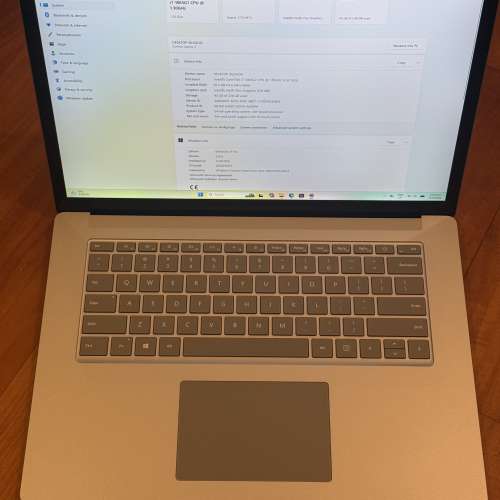 (不議價)Surface laptop 3 15 i7 16GB RAM 256GB SSD