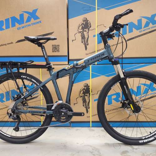 TRINX ARES 2.0 (貨架版) (藍) - 27速 油壓碟剎 26吋 鋁合金 摺車