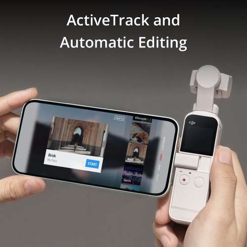 DJI Pocket 2 日落白 限定版 套裝 (包所有配件齊) 送圖中三腳架 + 保護貼(以貼上)