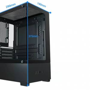 全新透明電腦機箱 安MATX 主板,大火牛