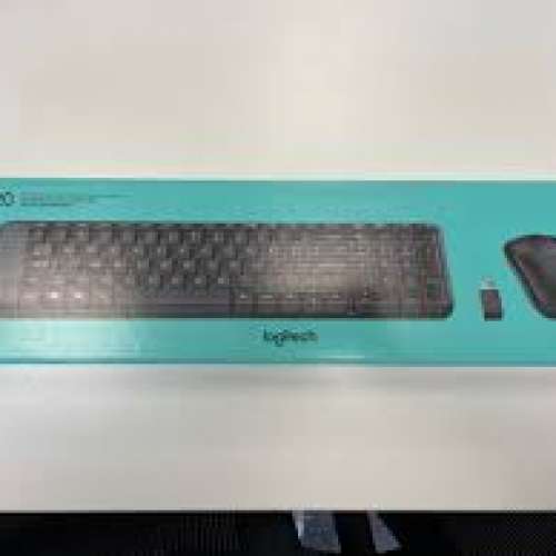 logitech MK220 無線鍵盤鼠標套裝  全新 英文