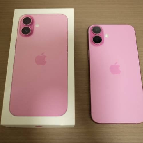 Apple iPhone 16 Plus 512GB, Pink 粉紅色 not 17 18 Pro