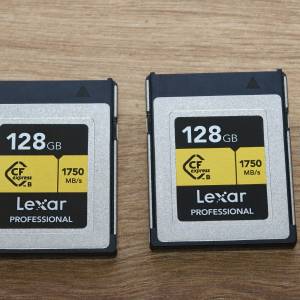 Lexar Professional CFexpress Type B 記憶卡 128GB [R:1750 W:1000]