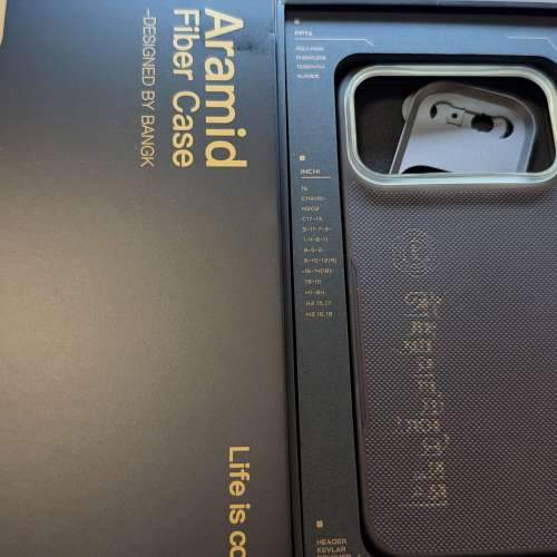 BangK Aramid Fiber Case for iPhone 17 Pro Max Carbon Fiber Kevlar