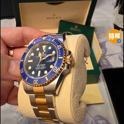 ROLEX Submariner Date Oystersteel and Yellow Gold 全新勞力士間金藍水鬼 41mm