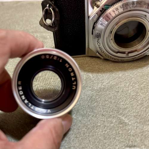 福倫逹至尊 Voigtlander Prominent 連 Ultron 50mm F2 鏡頭