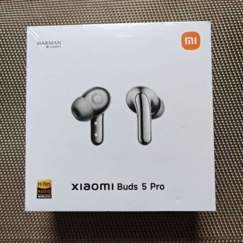[FS誠放] 【全新】小米 港行 灰色 Buds 5 Pro 港行 Xiaomi 主動降噪 耳機
