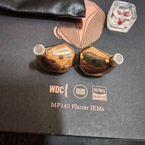 Hidizs MP145 限量黃金鈦金版 + Inawaken mistwood