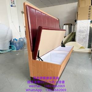 西餐廳咖啡廳梳化訂造,英標阻燃防火皮革卡座沙發梳化製造工廠,西餐廳意大利餐館沙髮...