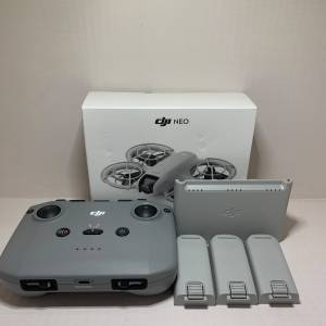 [觀塘實體店] 二手 DJI Neo Fly More Combo (共3電) (主機全新未開封) 行貨保養到2...