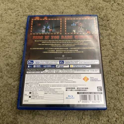 PS4 Playstation VR Game - Until Dawn RUSH of BLOOD 中英文合版