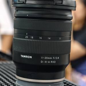 Tamron 騰龍 11-20/2.8 RXD for Sony E 功能正常