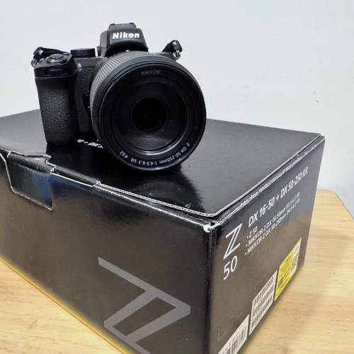 香港行貨 Nikon Z50 雙鏡 Kit 套裝 連 16-50mm & 50-250mm (極新淨/原廠配件全齊/即...