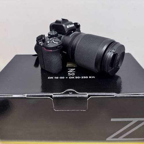 香港行貨 Nikon Z50 雙鏡 Kit 套裝 連 16-50mm & 50-250mm (極新淨/原廠配件全齊/即...