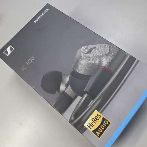 # 3123 Sennheiser 入耳式耳機 IE 600 黑色 99%新 齊盒齊配件