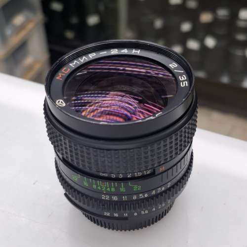 RUSSIAN MC MNP-24H 35MM F2 95% NEW NIKON Ai MOUNT
