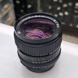 RUSSIAN MC MNP-24H 35MM F2 95% NEW NIKON Ai MOUNT