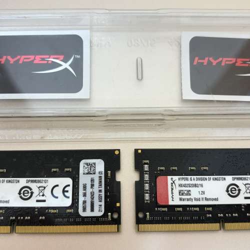 Kingston HyperX DDR4 3200MHz RAM 32GB (16GBx2)