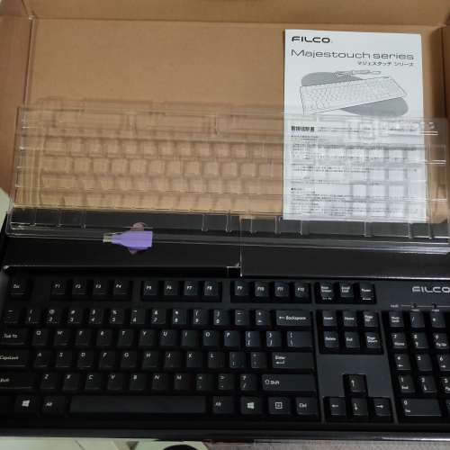 日本Filco絕版有線USB機械青軸keyboard