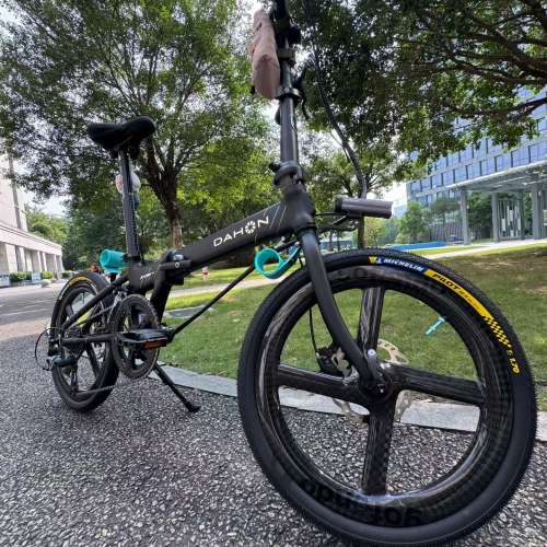 靚價 ( DAHON 大行 X GOFONDA 碳四刀 改裝分享 ) GOFONDO 20吋 406 碟剎快拆版 碳...
