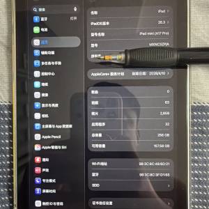 iPad mini7 256G wifi版