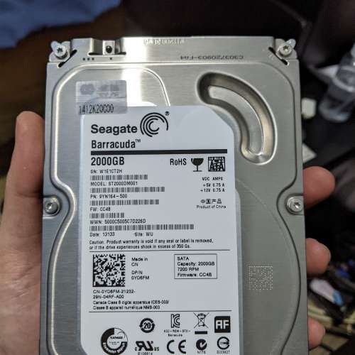 Seagate 2tb hdd