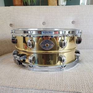 Tama starclassic brass snare 14x6.5&rdquo; (1994-1996)