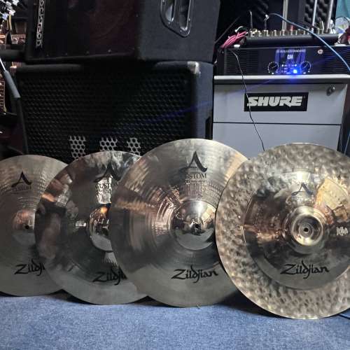 Zildjian A Custom projection crash, A Custom ultra hammered china