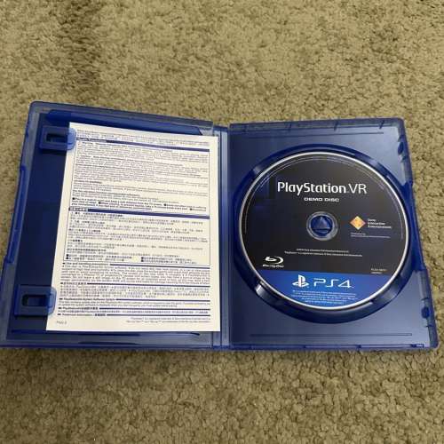 PS4 PlayStation VR Demo Disc