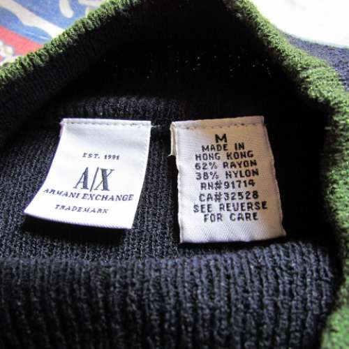 出售AX Armani SIZE :M 99% news