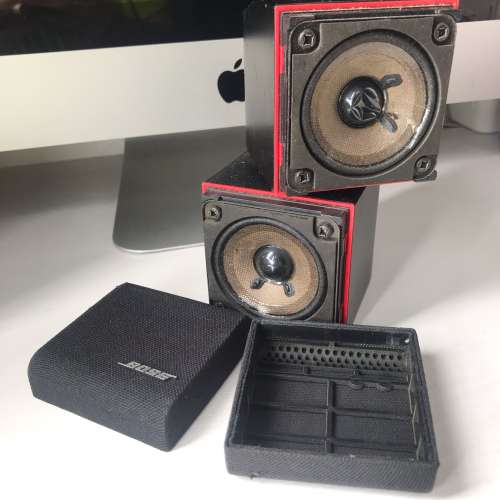 🔊Damaged!!! BOSE Double Cube REDLINE Speaker AS PARTS USED &rdquo;破&ldquo; 喇叭 音箱 ...