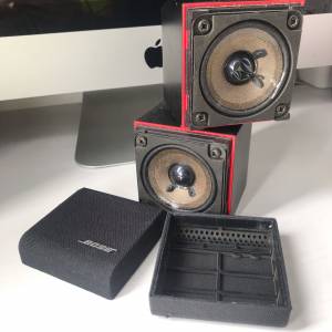 🔊Damaged!!! BOSE Double Cube REDLINE Speaker AS PARTS USED &rdquo;破&ldquo; 喇叭 音箱 ...