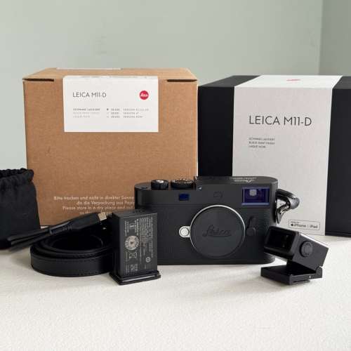 Leica M11 Digital Rangefinder Camera Body Black