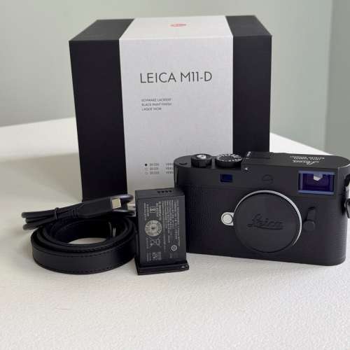 Leica M11 Digital Rangefinder Camera Body Black