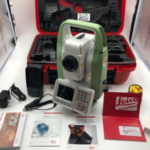 Leica Flexline Ts07 R500 Plus 3" Total Station For Surveying