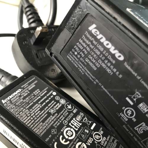 💻 LENOVO ThinkPad USB 3.0 DisplayLink Dock DU9019D1 USED 通用電腦擴充基座 🖥️