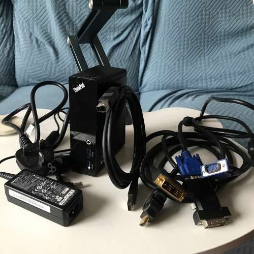 💻 LENOVO ThinkPad USB 3.0 DisplayLink Dock DU9019D1 USED 通用電腦擴充基座 🖥️
