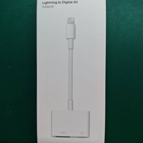 原裝100% 全新 Apple Lightning to Digital AV Adapter