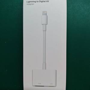 原裝100% 全新 Apple Lightning to Digital AV Adapter