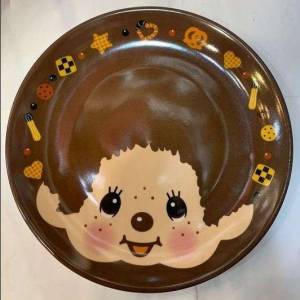 全新 Monchhichi Ceramic Plate 陶瓷碟