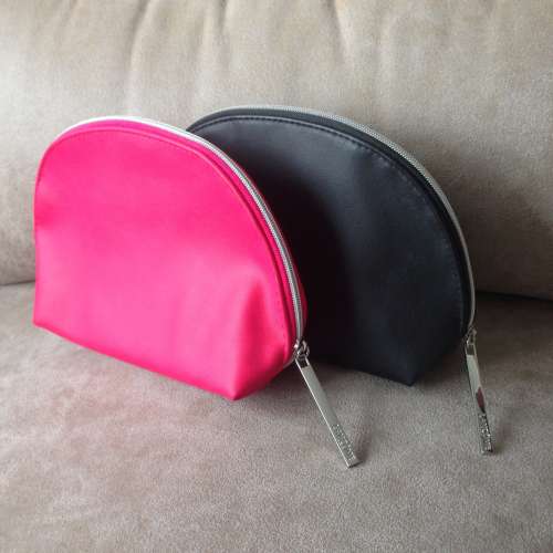 LANCOME Cosmetic Pouch 2pc Set NEW 全新 化妝小包兩個