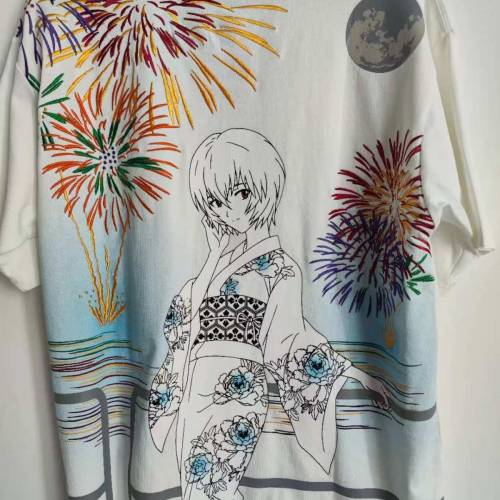 綾波麗橫須賀刺繡T恤