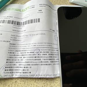 99%新  iphone 17 pro max 1tb 白色