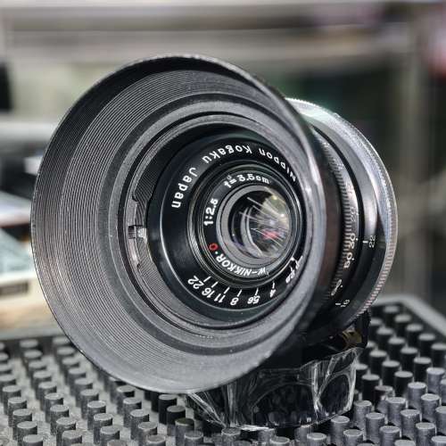Nikon 35/2.5 35mm/2.5 for  S / RF mount  尼康 3.5cm/2.5 W-NIKKOR-C 鏡片通透 功...