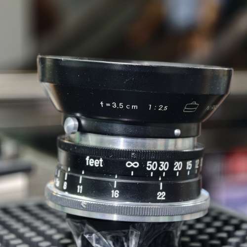 Nikon 35/2.5 35mm/2.5 for  S / RF mount  尼康 3.5cm/2.5 W-NIKKOR-C 鏡片通透 功...