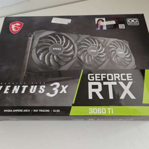 全新 MSI GeForce RTX 3060 Ti VENTUS 3X