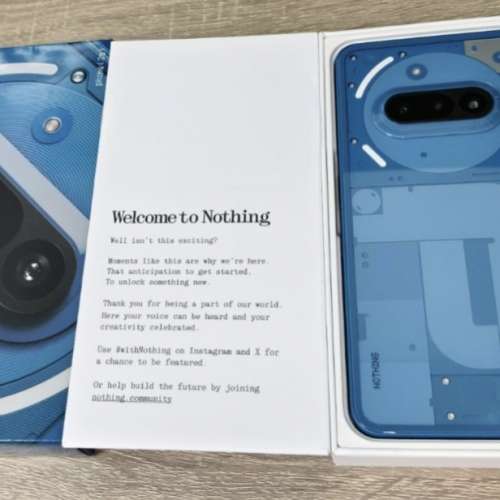 Nothing Phone (3a) 12+256GB 藍色
